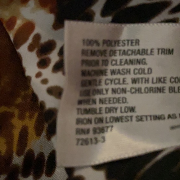 🎈Sale🎈Worthington Cowl Neck Blouse Size Small - Picture 8 of 8